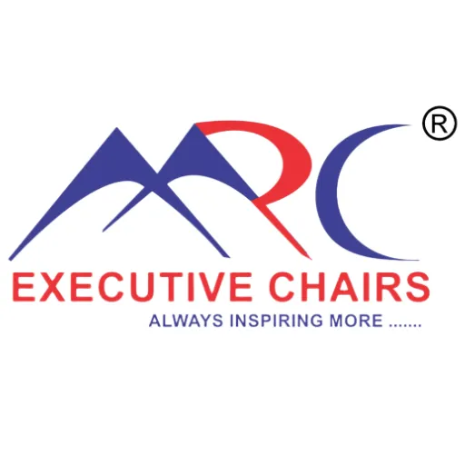 MRC Executive Boom Mesh Mid-Back Fixed Ergonomic Office Chair| Visitor Chair| Study Chair |Computer Chair | Work from Home (Grey & White)